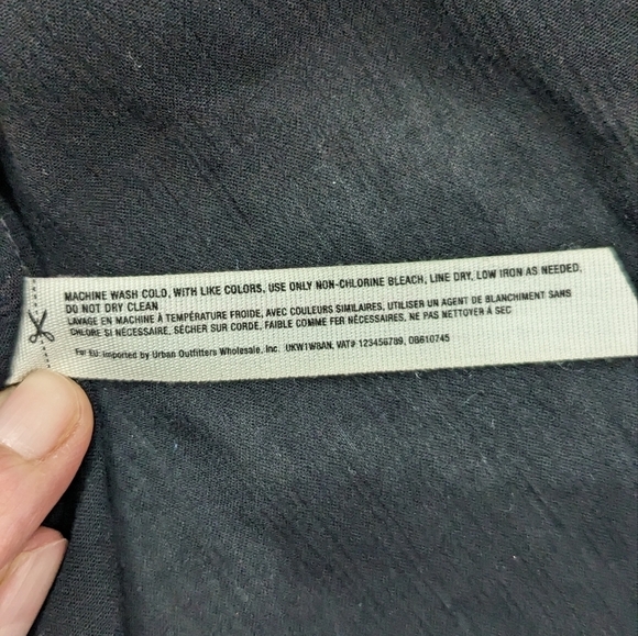 Intimately by Free People Black Gauze Chemise Dress Halterneck Sleeveless XS - Picture 11 of 11